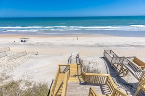 Beach - Borders The Beach  - 5BR Oceanfront Home with Amazing Views! (Surf City)
