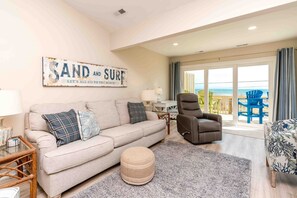 Unclassified image, 5 of 25, button - Beachy Bliss - Cute 3 BR (Half Duplex) on 2nd Row with Great Views! Dog (Surf City)
