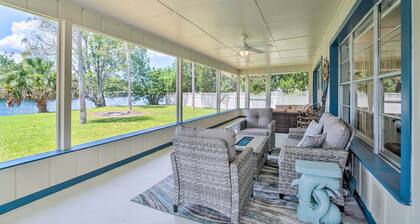 Dock + Lanai: Riverview Homosassa Escape!