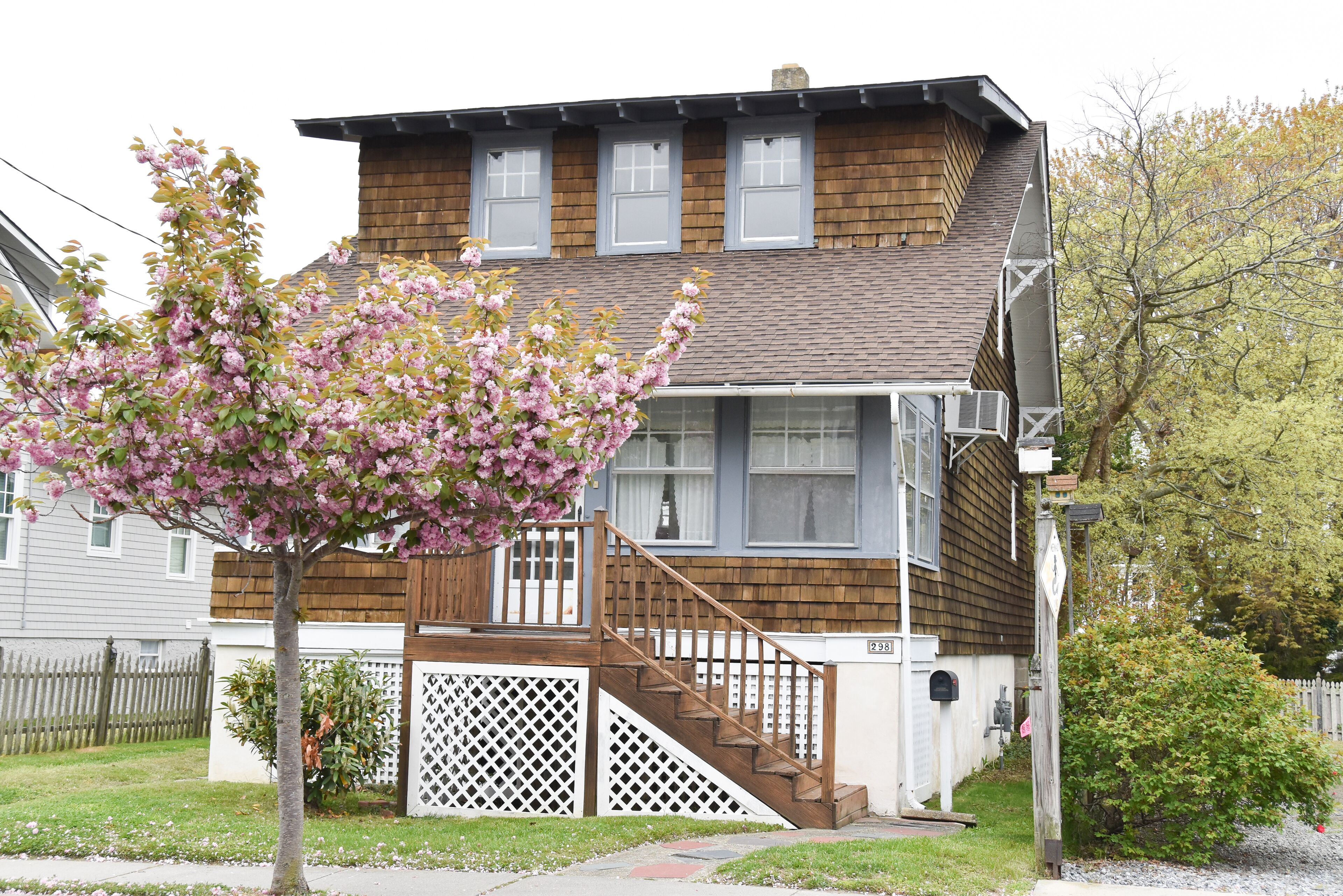 Just a short walk to Cape May’s award-winning beaches, this cottage is the quintessential beach getaway spot.