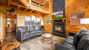 Smart-TV, Kamin, Videospiele