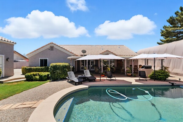 Maison, 4 chambres | Piscine