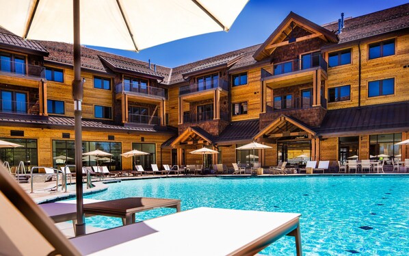 Pool - Luxury 2Br Residence steps from Heavenly Village & Gondola by RedAwning (South Lake Tahoe)