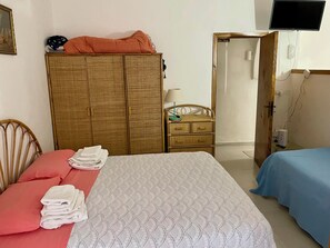 2 bedrooms, iron/ironing board, travel crib, free WiFi