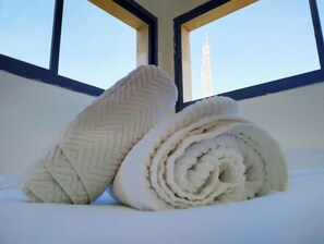 Blick von der Unterkunft