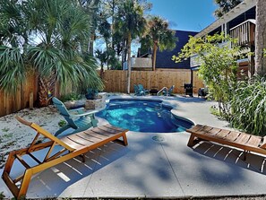 Beheizter Pool