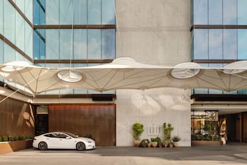 Hotel Exterior at The Loren Hotel Austin