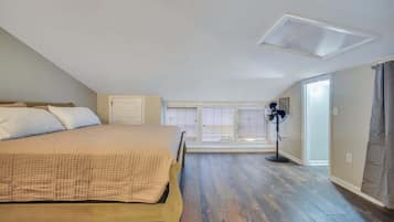 1 chambre, fer et planche Ă repasser, Wi-Fi, draps fournis