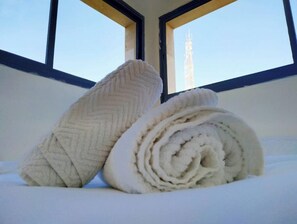 Blick von der Unterkunft