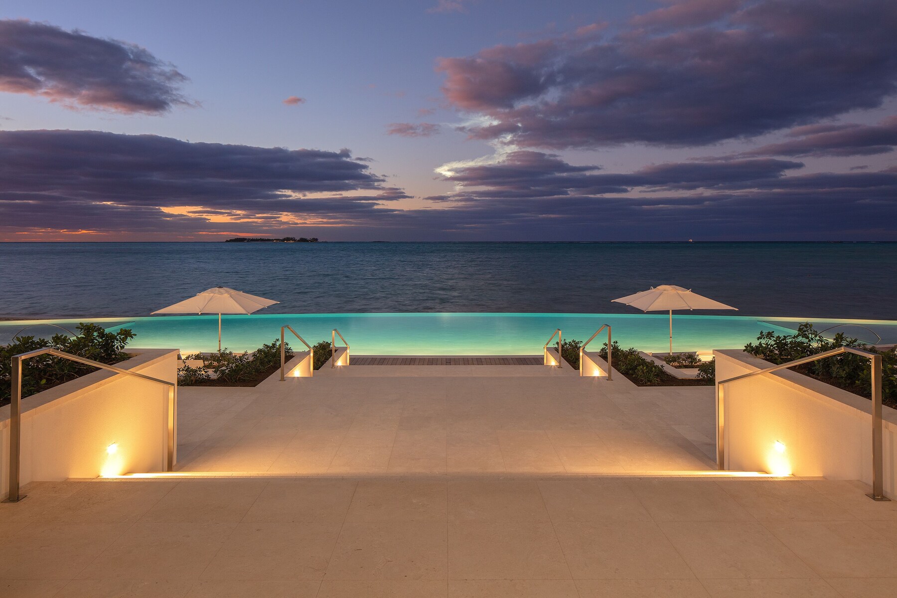 Outdoor pool, a heated pool, cabanas (surcharge), pool umbrellas