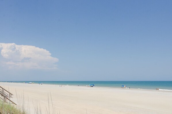 On the beach