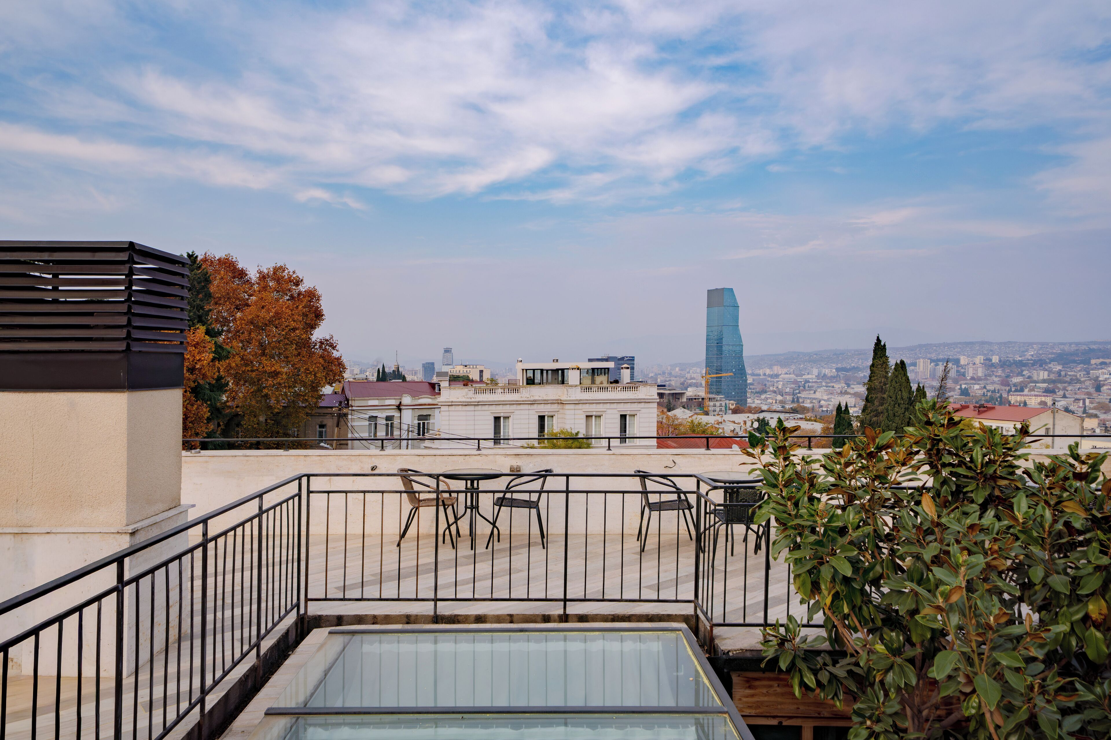Rooftop terrace