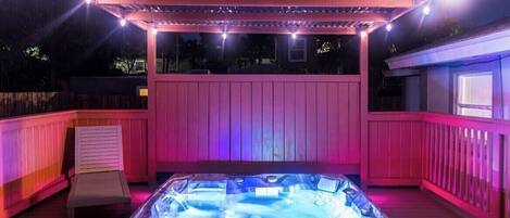 Outdoor spabad