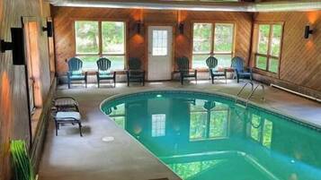 Piscine couverte, piscine chauffée