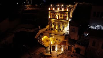 Overnatningsstedets facade