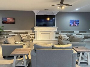 Smart TV, video games, table football