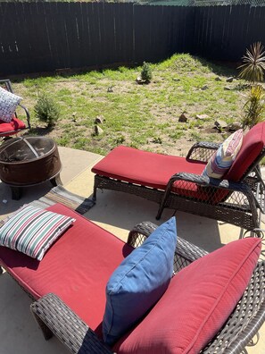 Terrace/patio - Private home!! Heated Pool Spa, Casita kitchenette. Central Oasis getaway! (Lemon Grove)