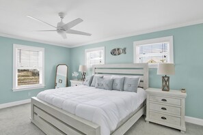 3 bedrooms, iron/ironing board, travel cot, free WiFi