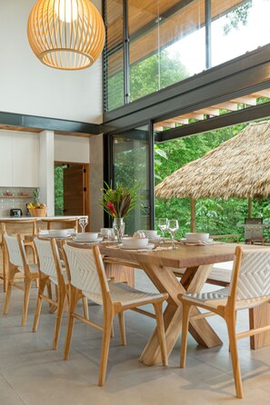 Dining - Casa Mirame - Beautiful Ocean View Villa in the heart of Santa Teresa (Santa Teresa de Cobano)