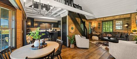 TV connectée, cheminée, jeux vidéo