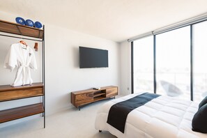 1 bedroom, free WiFi, bed sheets - BoHo lofts & studios new modern w/ ocean-view pool (Playa del Carmen)