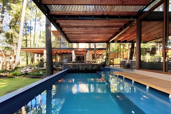 Pool - Chalet with private pool and jacuzzi (Méx.)