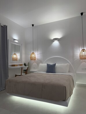 Chambre Double Économique | Fer et planche à repasser, Wi-Fi gratuit, draps fournis