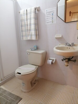 Basic Double Room | Bathroom - POSADA BUGAMBILIAS (Tepoztlán)