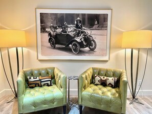 TV connectée, cheminée