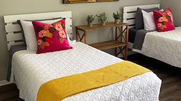 2 habitaciones, wifi gratis y ropa de cama