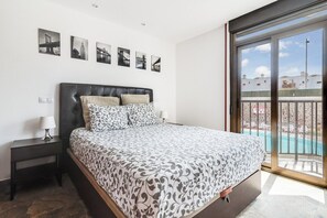 2 bedrooms, iron/ironing board, travel crib, WiFi