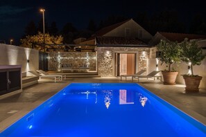 Una piscina climatizada