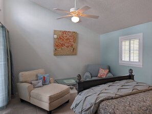 2 soveværelser, skrivebord, strygejern/strygebræt, gratis Wi-Fi