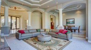 Luxury House | Living area | 50-inch Smart TV with digital channels, TV, Netflix - Villa del Sol (Tempe)