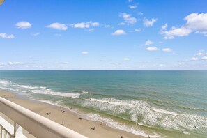On the beach - Garden City Beach Oceanfront Condo 1202 | Rising Tides Properties Rental (Murrells Inlet)