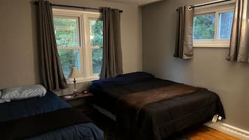 2 quartos, Wi-Fi de cortesia, roupa de cama