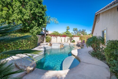 Comfy Oasis Home w/ Large Pool and Backyard-Walk to Festivals!