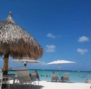 On the beach - Apartamento Marriott Surf Club Aruba (Noord)