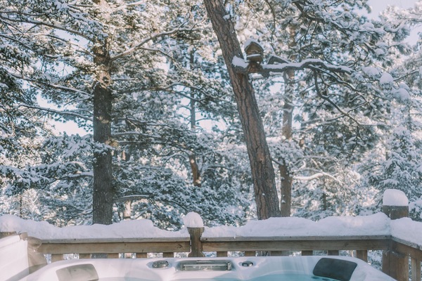 Bain à remous extérieur