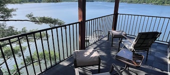 Modern Home on lakefront. New dock with optional pontoon rental