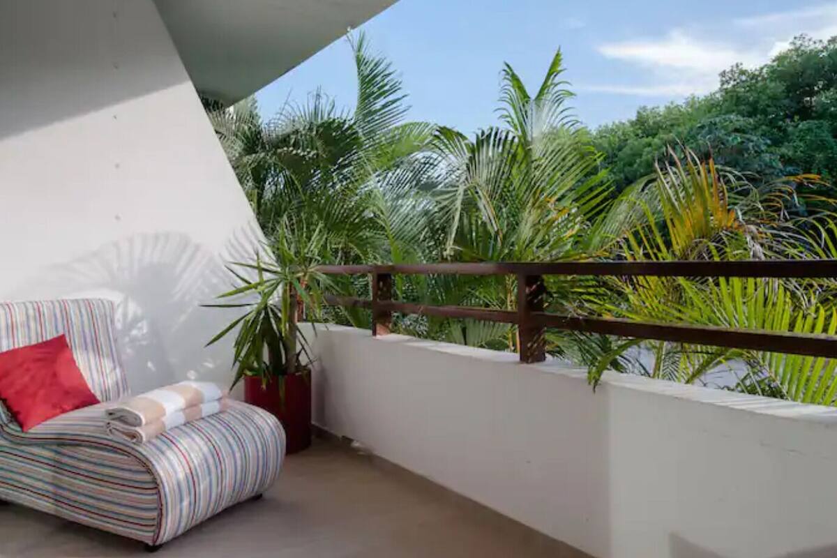 Apartamento Deluxe | Terraza o patio