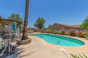 Beheizter Pool