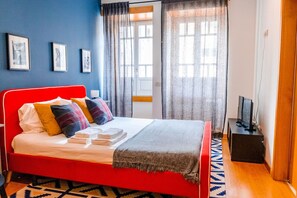 1 soveværelse, strygejern/strygebræt, gratis Wi-Fi, sengetøj