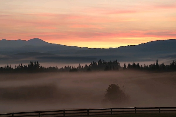 Sunrises at the Grove are pretty special.