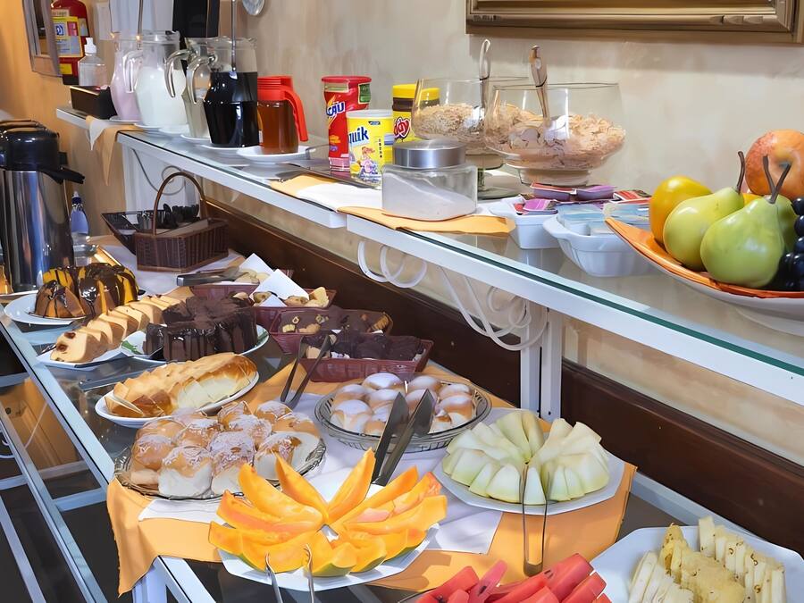 Kontinental frokost er inkludert hver dag