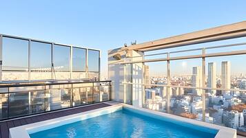 Una piscina climatizada