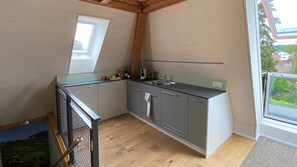 Deluxe-Zimmer | Eigene Küche | Kühlschrank, Mikrowelle, Espressomaschine