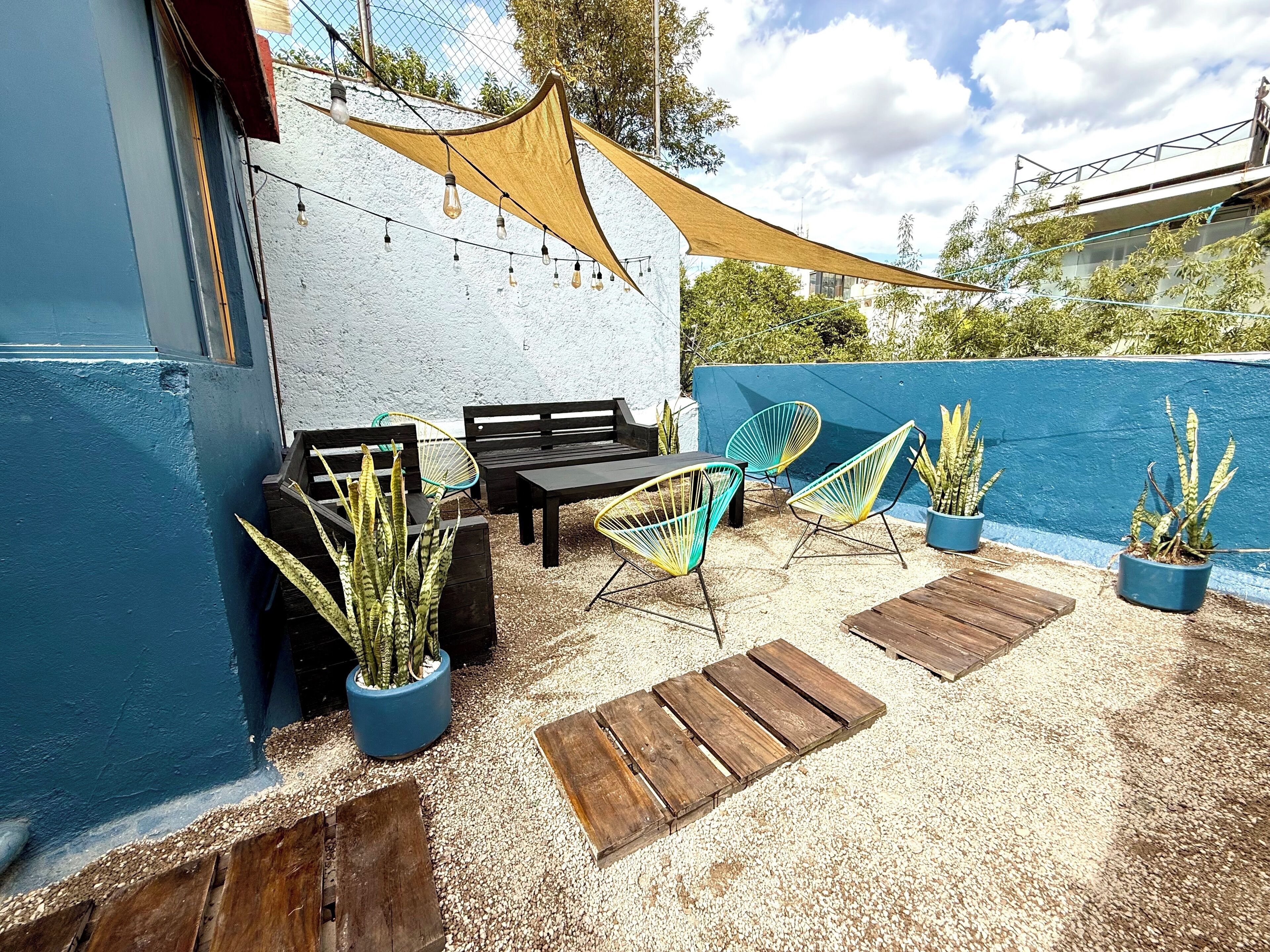 Terraza en la azotea