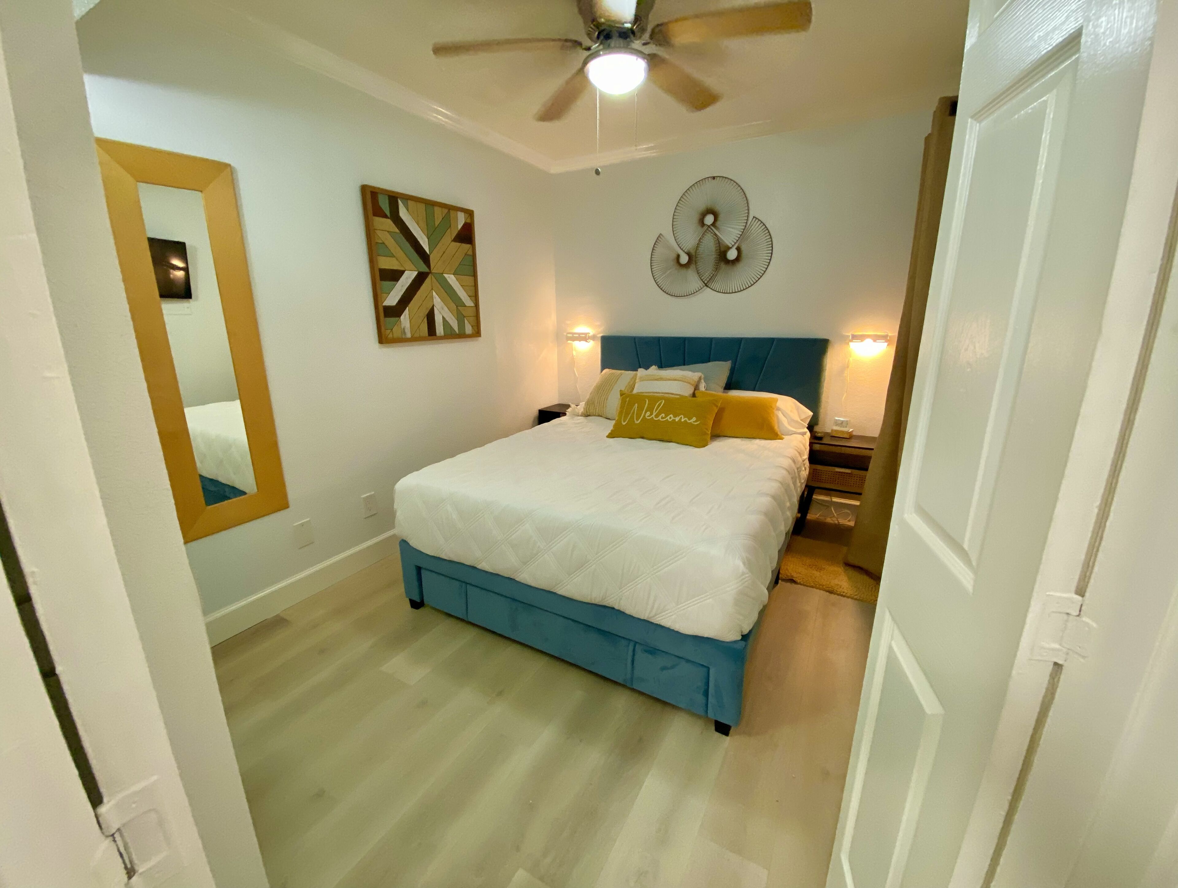 1 bedroom, iron/ironing board, free WiFi, bed sheets