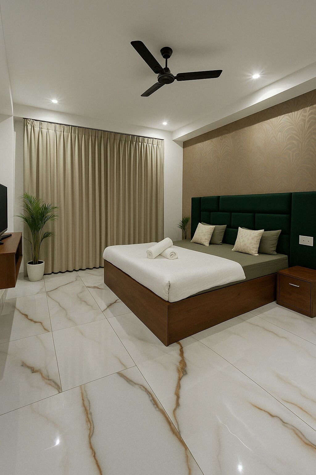 4 chambres, fer et planche à repasser, Wi-Fi gratuit, draps fournis